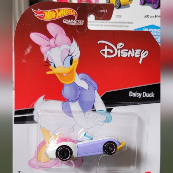 Disney Hot Wheels Character Cars Mickey Minnue Donakd Daisy - Picture 2 of 8